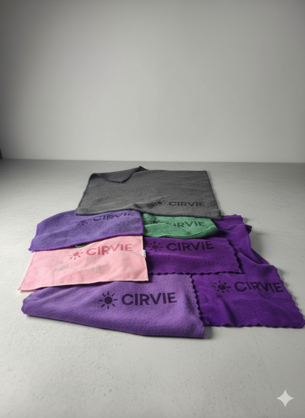 Microfiber Cloth Laser Engraving